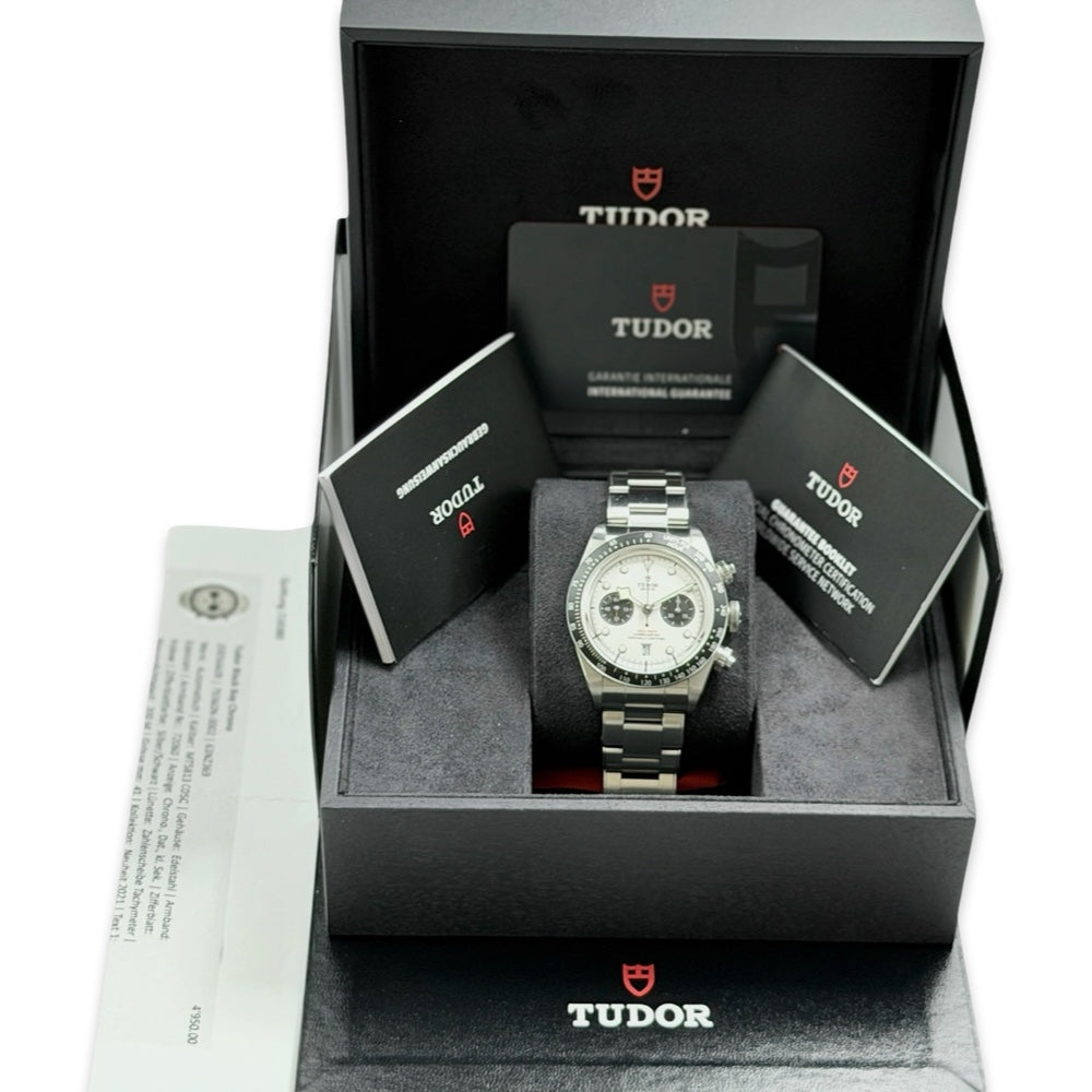 Tudor Black Bay Chrono - White Panda Dial - 79360N-0002
