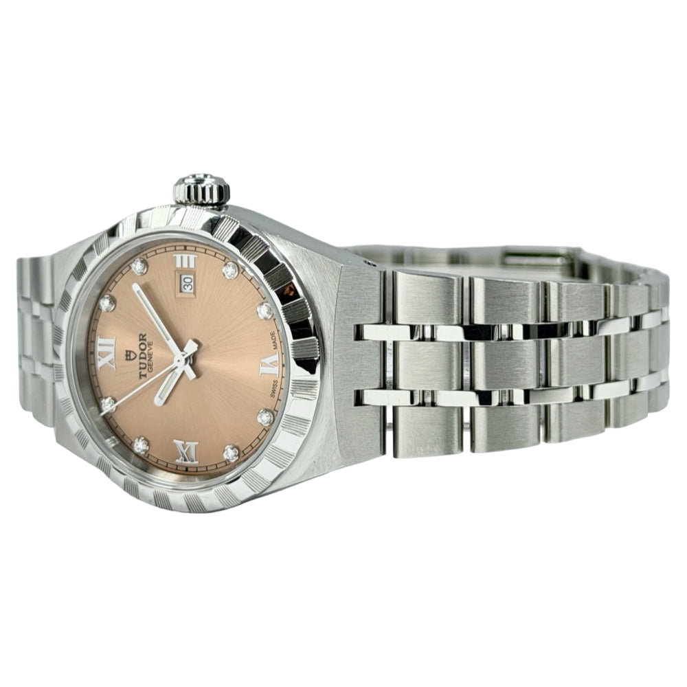Tudor Royal Pink mit Diamanten - 28300
