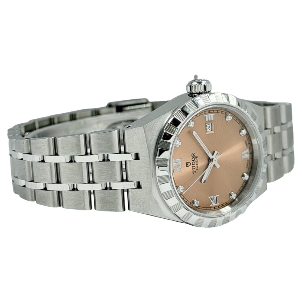 Tudor Royal Pink mit Diamanten - 28300