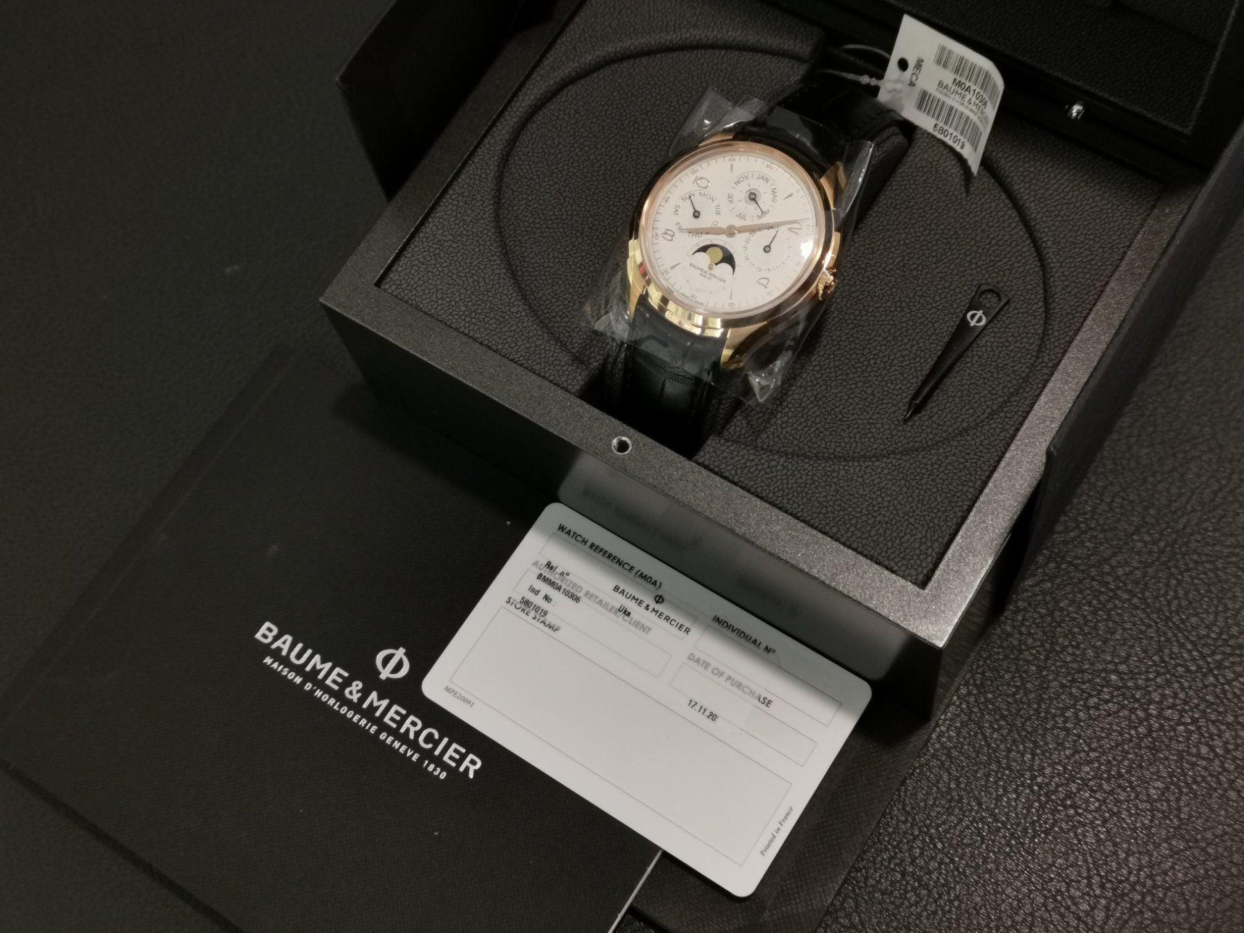 Baume & Mercier Clifton Gold Ewiger Kalender