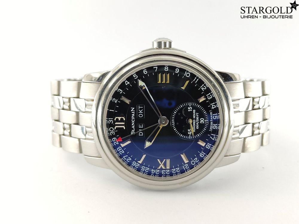 Blancpain Léman Moonphase - 2763-1130A-53 - 38 mm - 5290 CHF Zürich