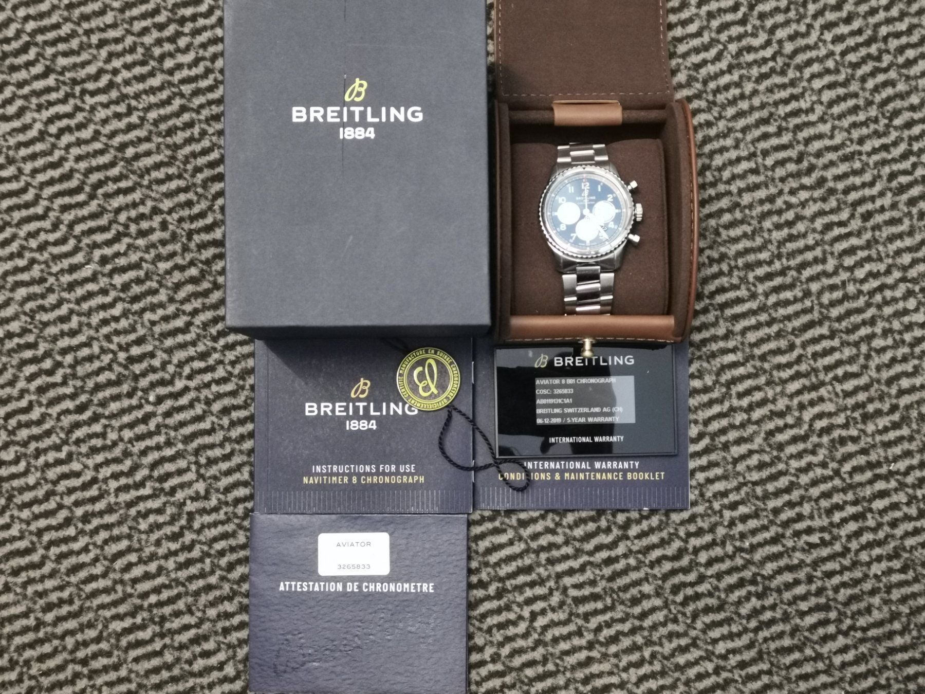Breitling Aviator 8 B01 Chronograph 43mm