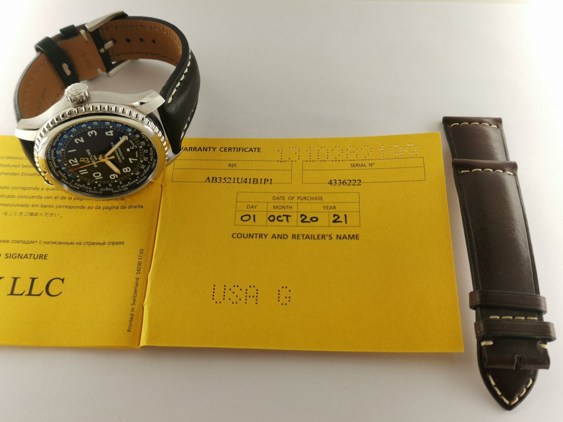 Breitling Aviator 8 B35 Unitime