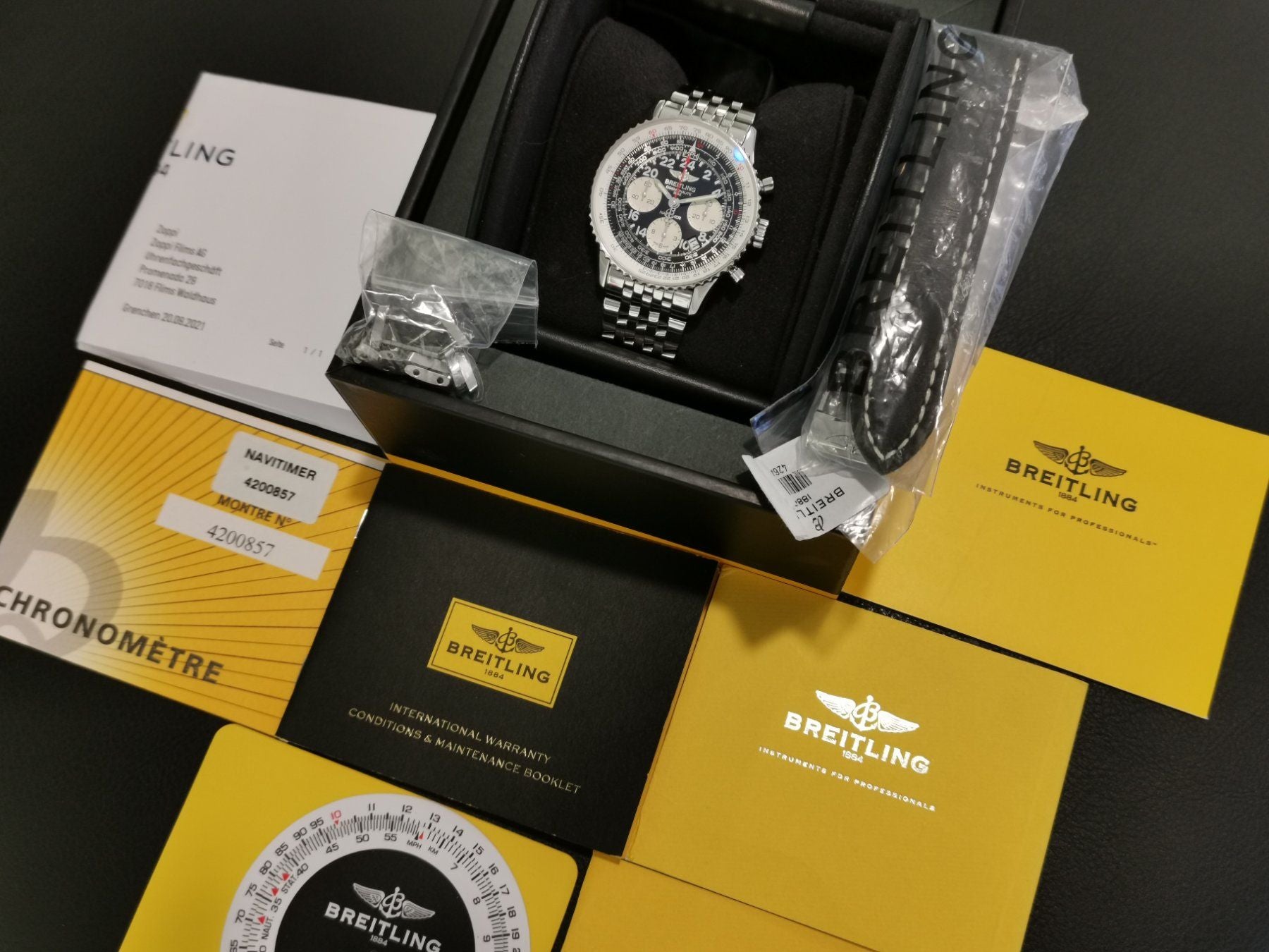 Breitling Navitimer Cosmonaute Mercury 7 Limited Edition