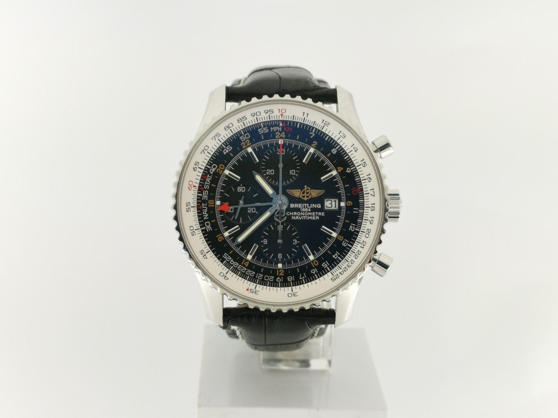 Breitling Navitimer GMT 46 Schwarz