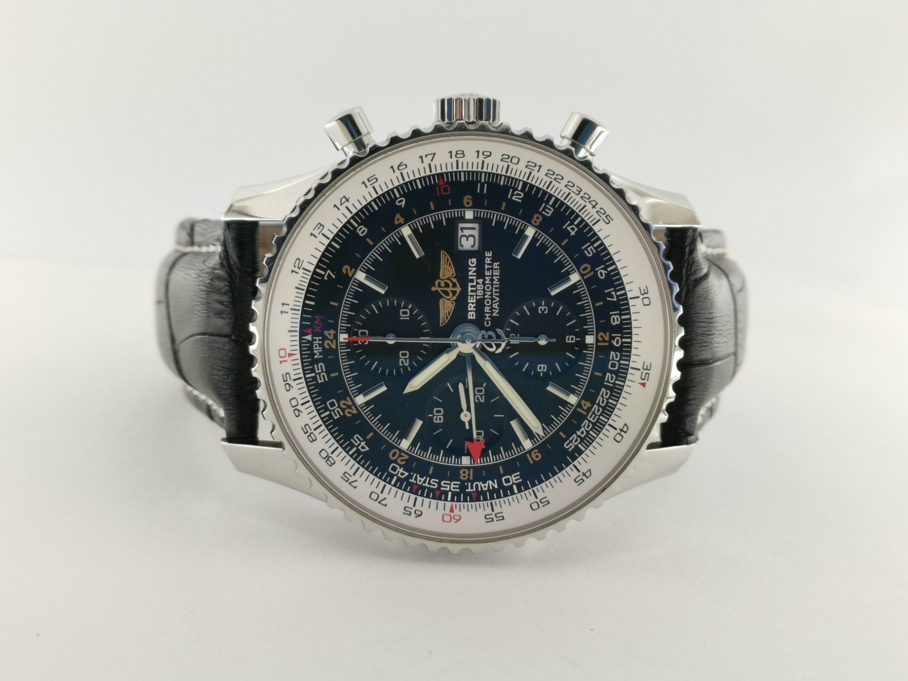 Breitling Navitimer GMT 46 Schwarz
