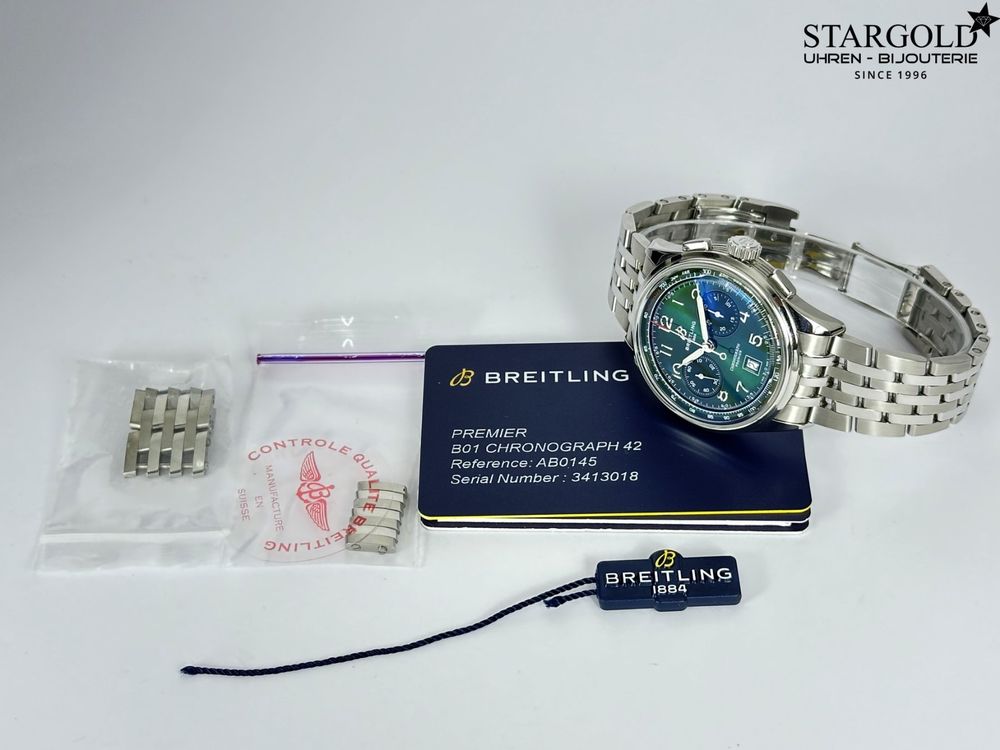 Breitling Premier B01 Chronograph 42 - AB0145371L1A1