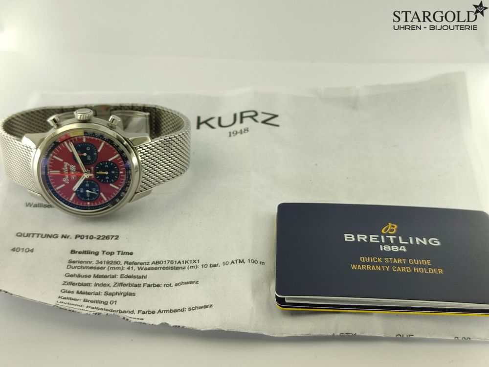Breitling Top Time B01 Chevrolet Corvette - AB01761A1K1X1 - 41 mm - 4900 CHF Zürich