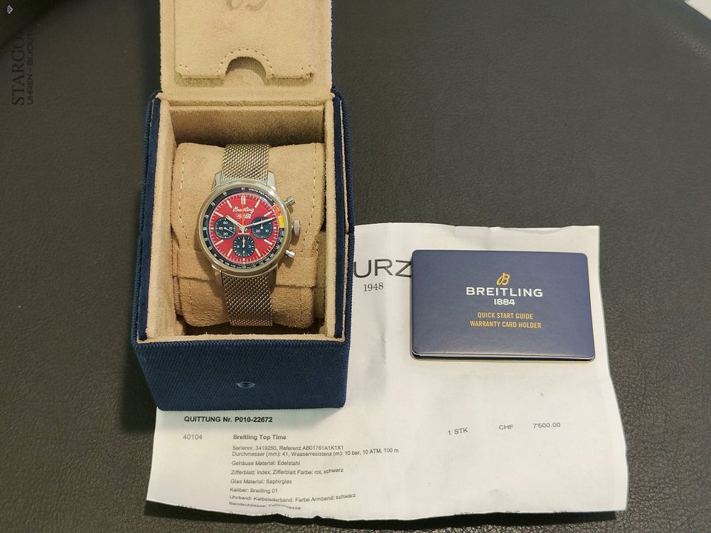 Breitling Top Time B01 Chevrolet Corvette - AB01761A1K1X1 - 41 mm - 4900 CHF Zürich