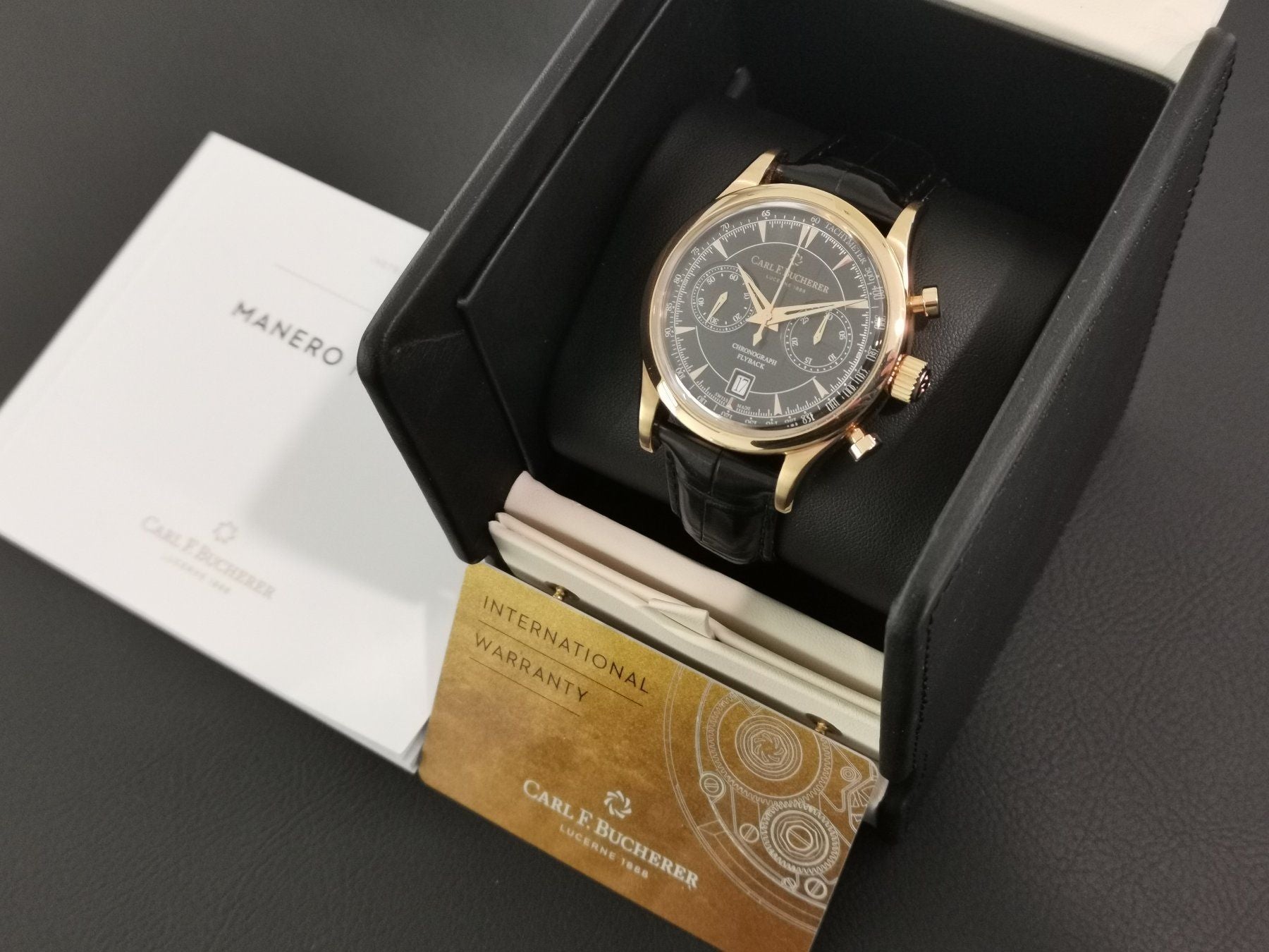 Carl F. Bucherer Manero Flyback, 18K rose gold