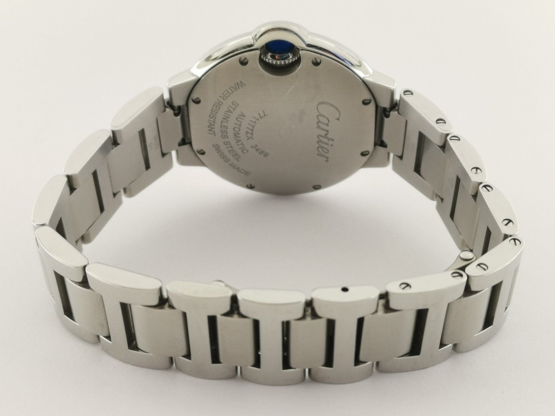 Cartier Ballon Bleu with diamonds