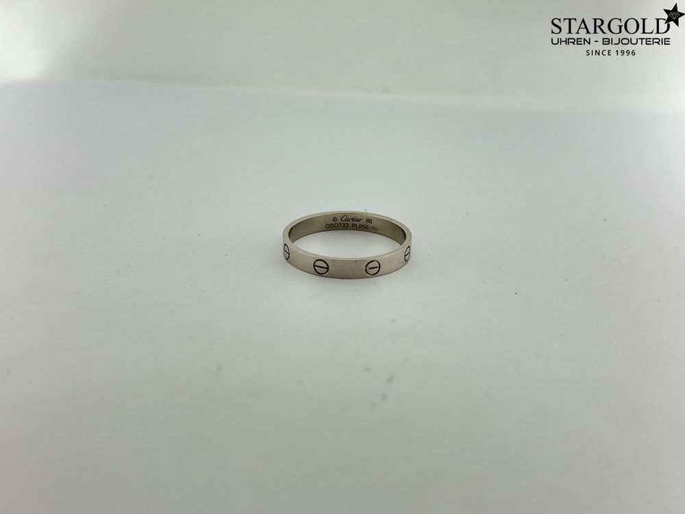 Cartier Love Ring aus 950er Platin - QSO733