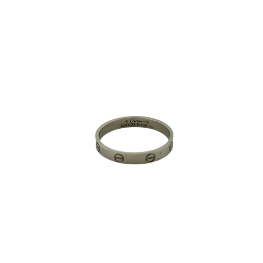 Cartier Love Ring in 950 platinum - QSO733