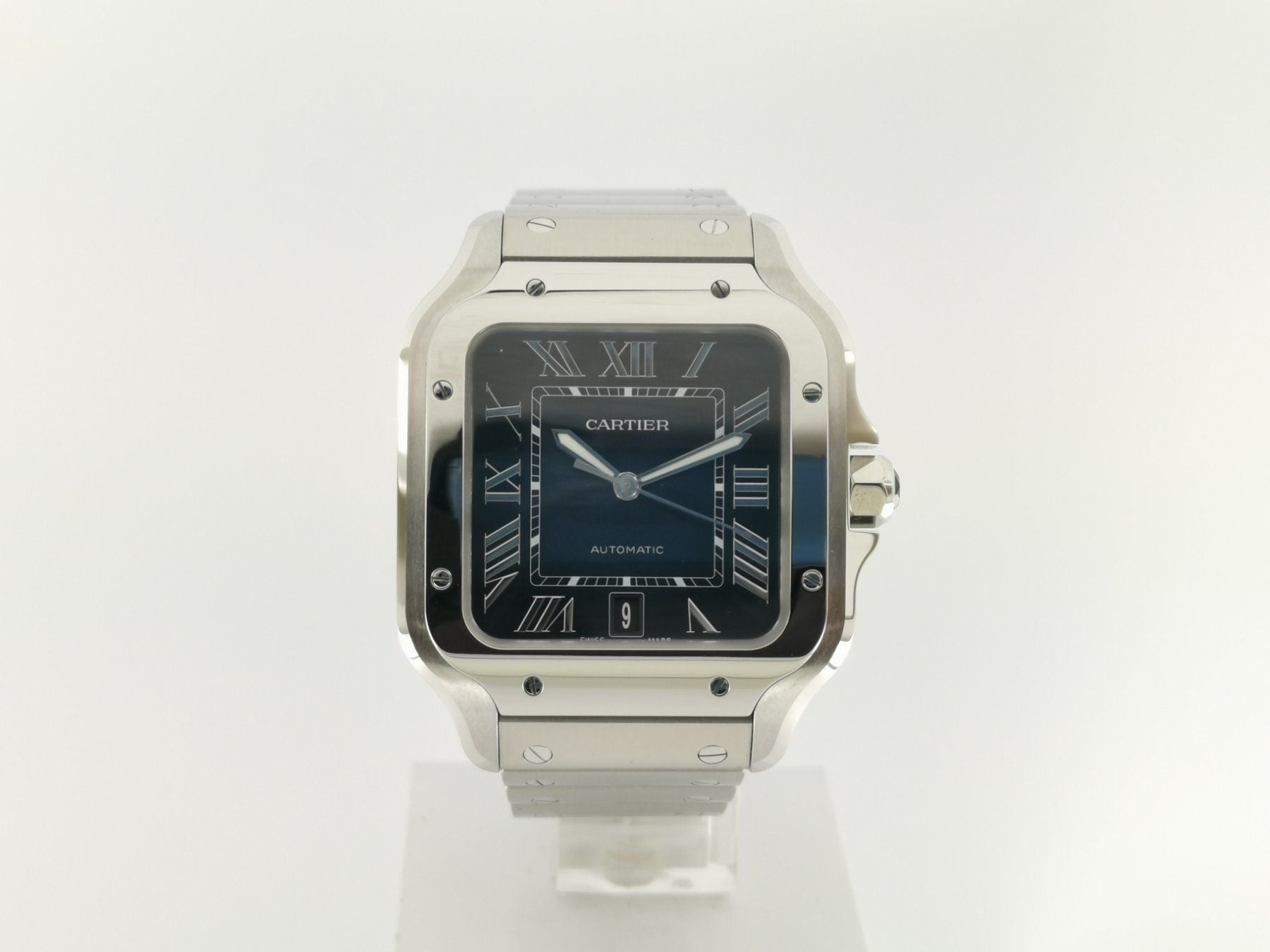 Cartier Santos de Cartier Steel Blue