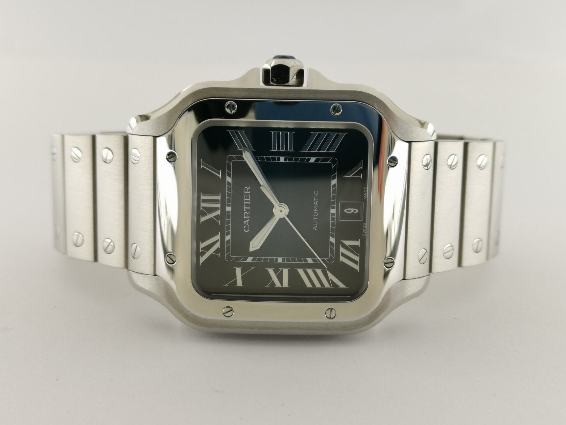 Cartier Santos de Cartier Steel Blue