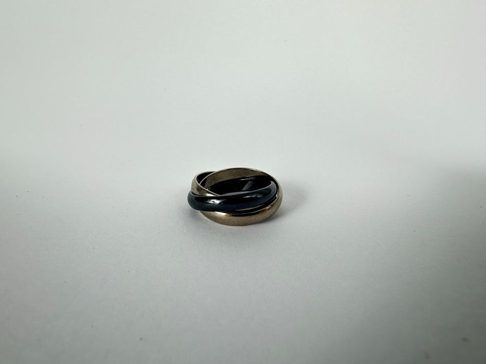 Cartier Trinity Ring, Keramik, klassisches Modell - UI1535