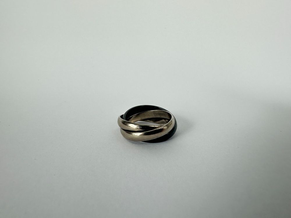 Cartier Trinity Ring, Keramik, klassisches Modell - UI1535