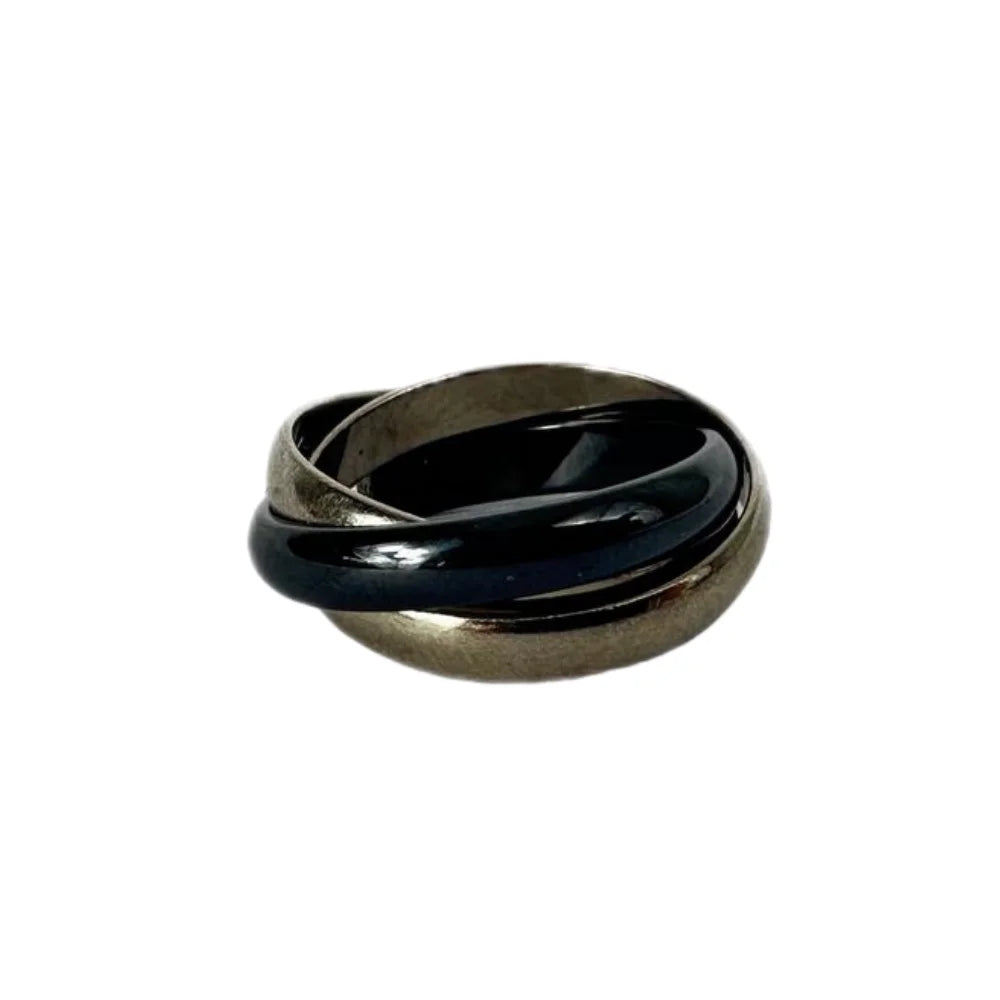 Cartier Trinity Ring, ceramic, classic model - UI1535