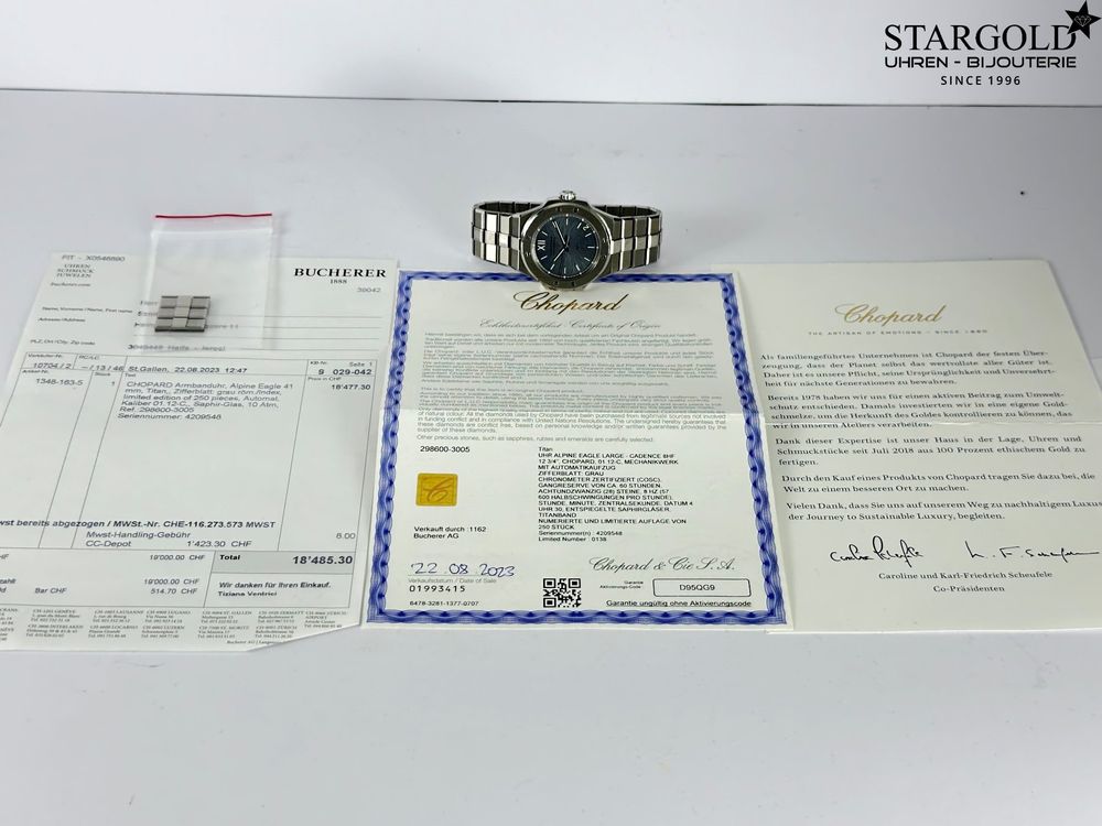 Chopard Alpine Eagle Cadence 8HF Limited Edition - 298600