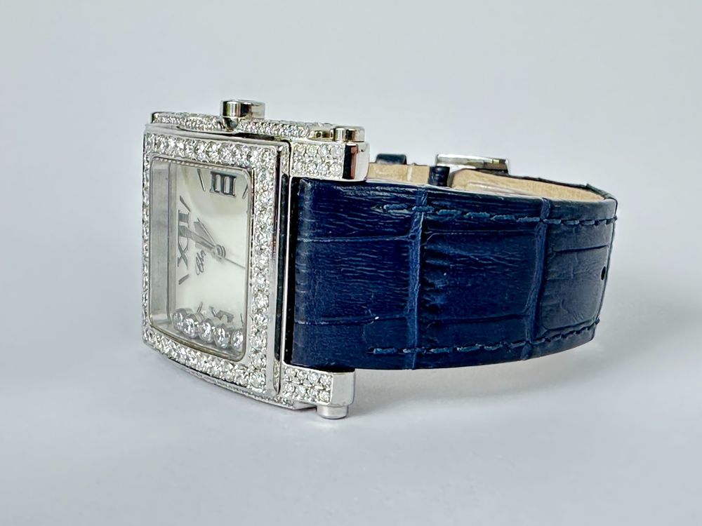 Chopard Damenuhr mit gefassten Diamanten - 283577-1002