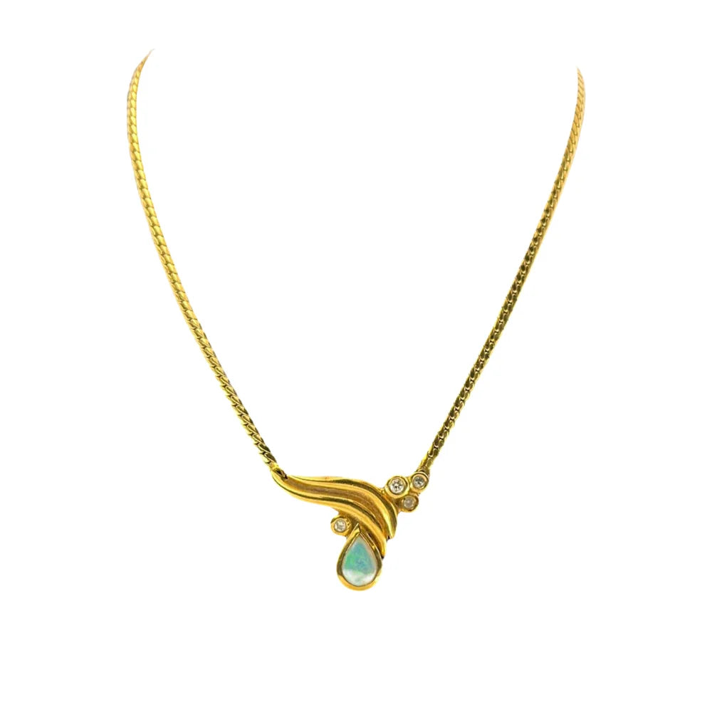 18K white gold ring with sapphire - RING05122