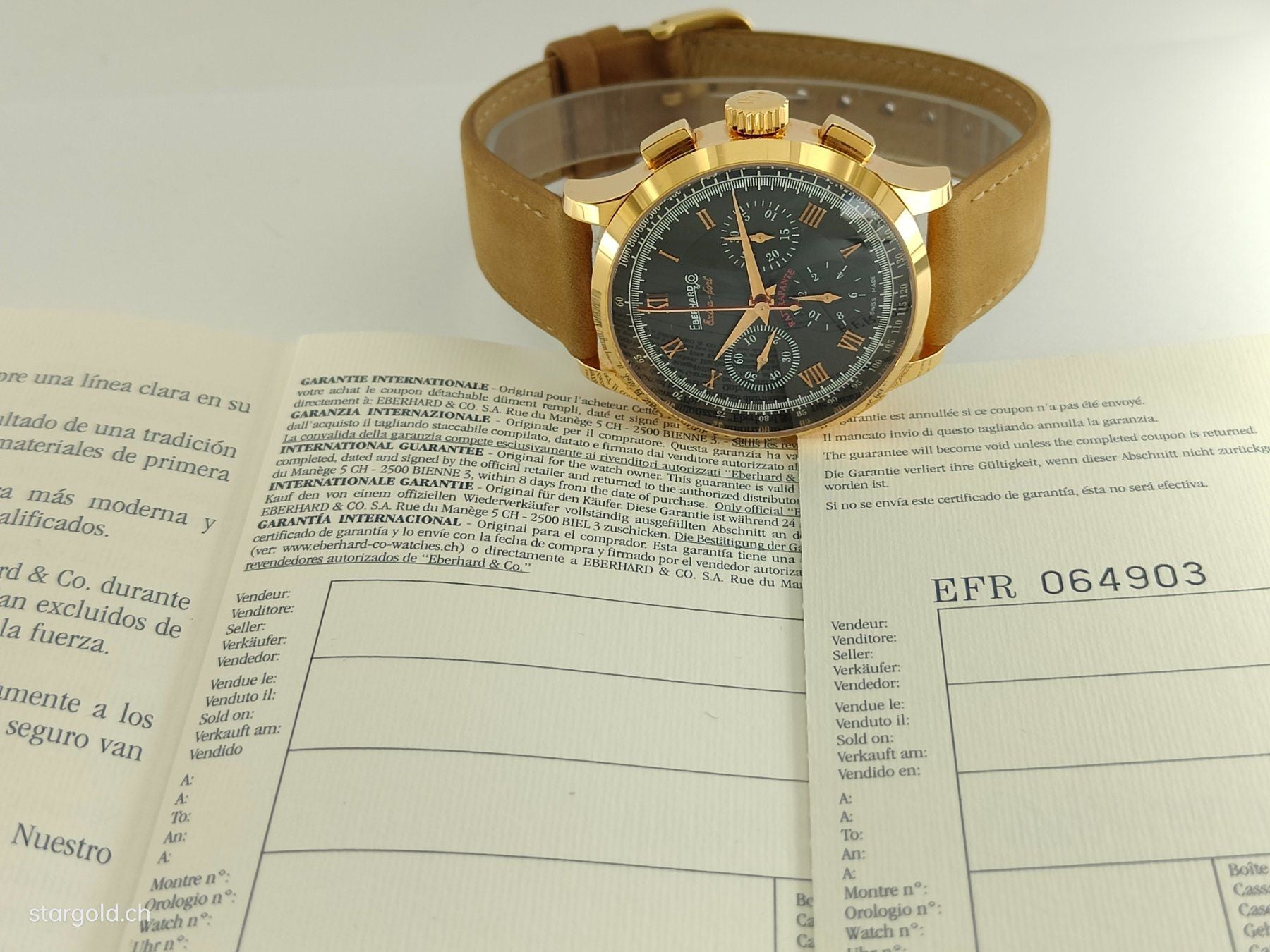 Eberhard & Co. Extra-Fort Rattrapante - 41 mm - 8490 CHF Zürich