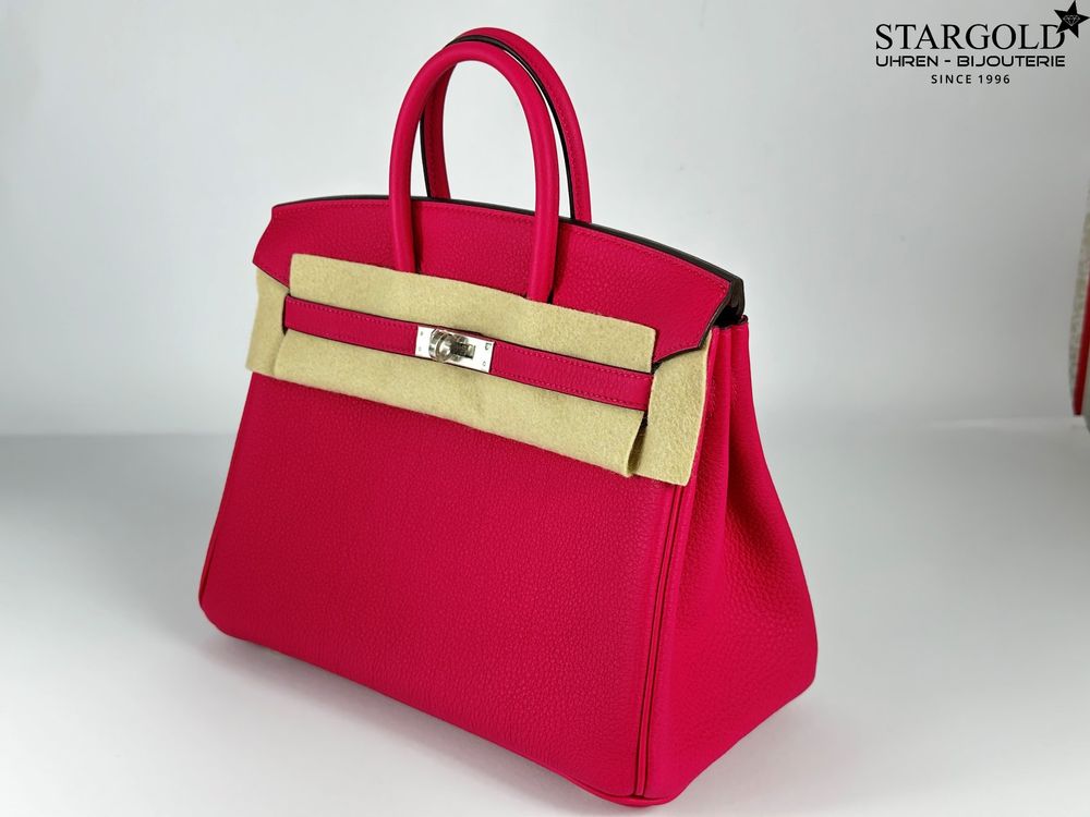 Hermès Original Birkin Bag 25 rose Mexico