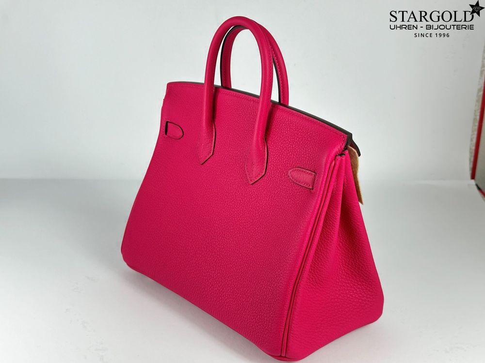 Hermès Original Birkin Bag 25 rose Mexico