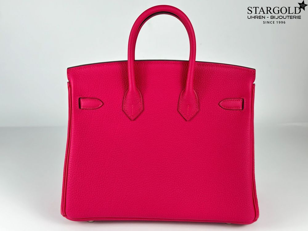 Hermès Original Birkin Bag 25 rose Mexico
