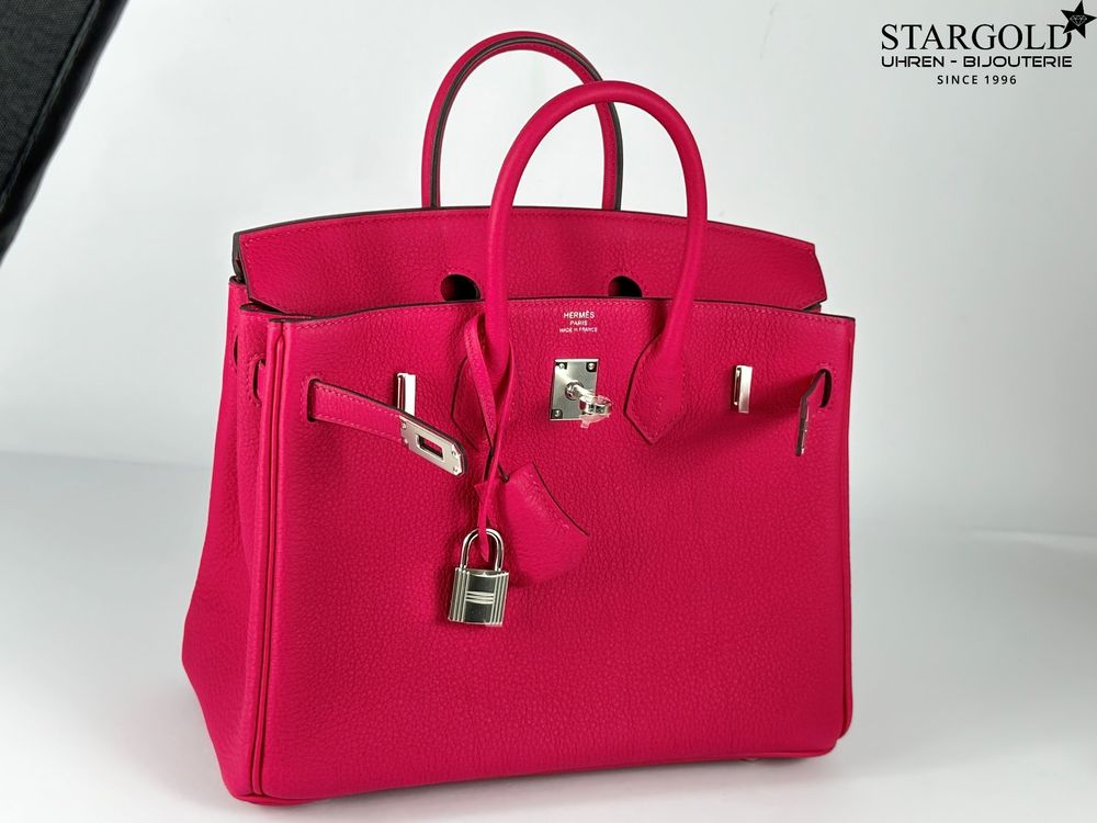 Hermès Original Birkin Bag 25 rose Mexico
