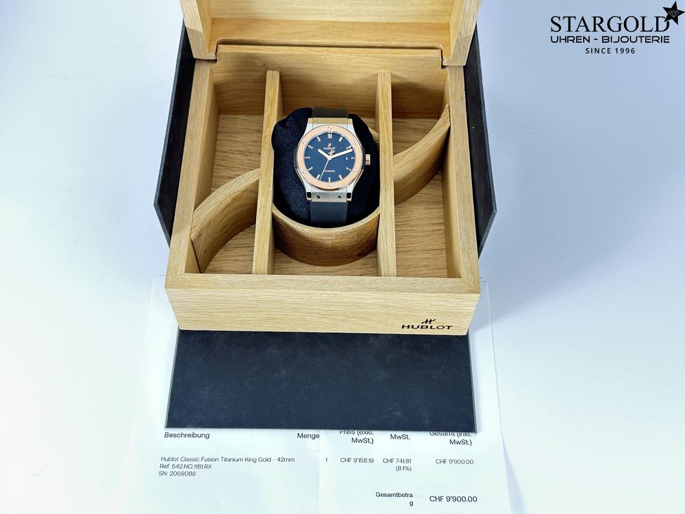 Hublot Classic Fusion 42mm - 542.NO.1181.RX