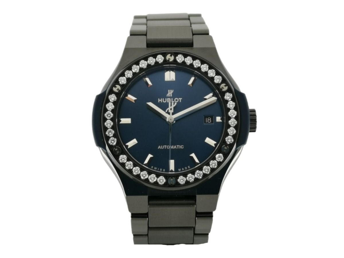 Hublot Classic Fusion Damenuhr mit Diamanten - 33mm - 5900 CHF Zürich