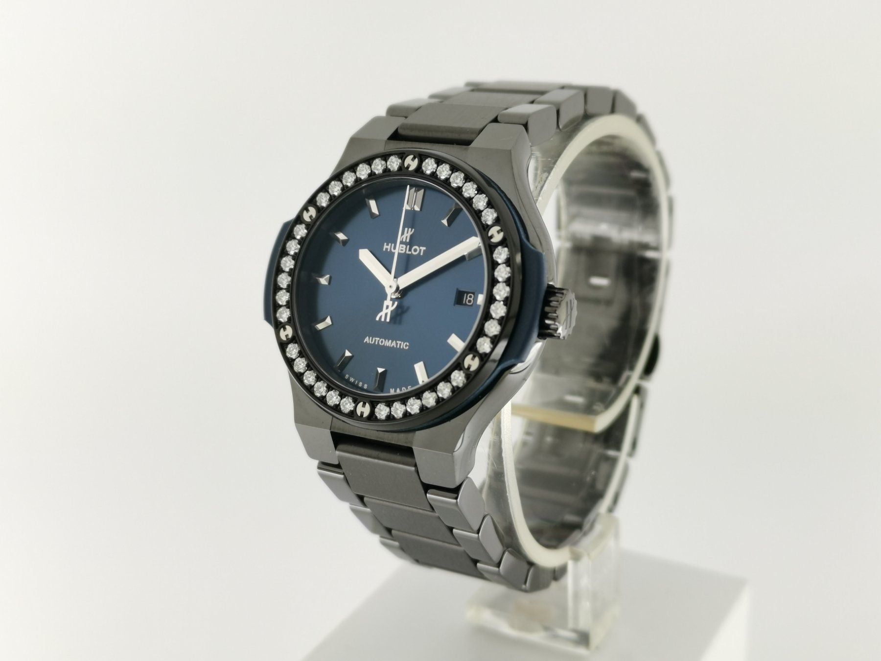 Hublot Classic Fusion Damenuhr mit Diamanten - 33mm - 5900 CHF Zürich