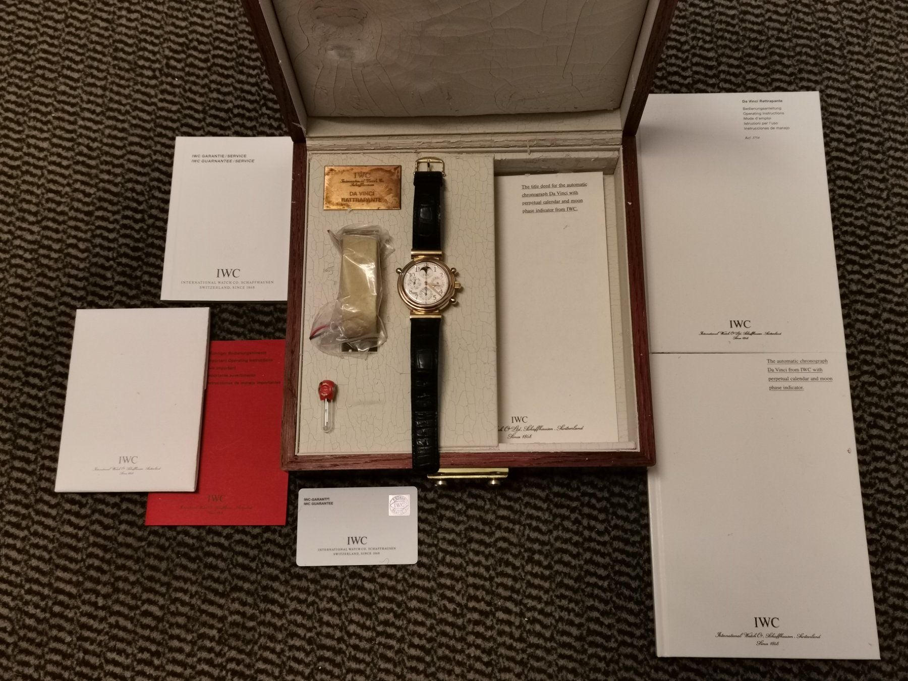 IWC Da Vinci Ewiger Kalender in 18K Gelbgold - IW3754