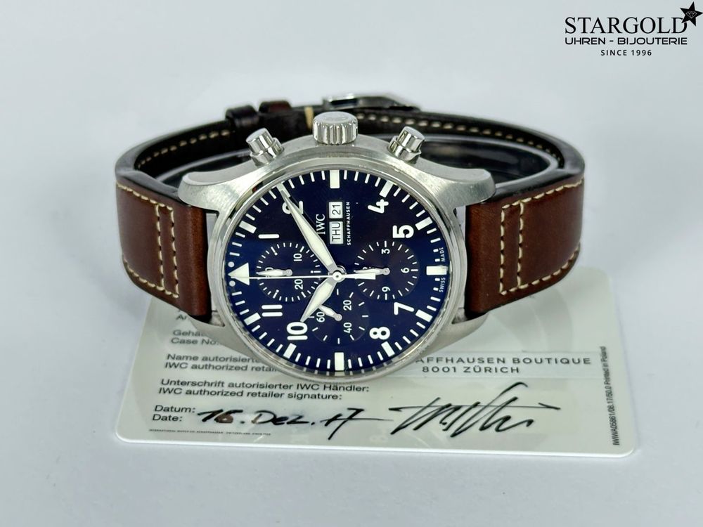 IWC Fliegeruhr De Saint Chronograph - IW377713
