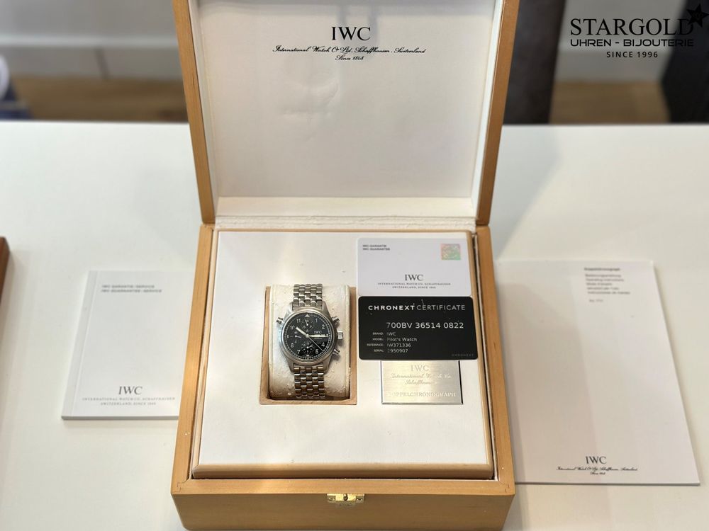 IWC Fliegeruhr Doppelchronograph Spitfire - IW37133