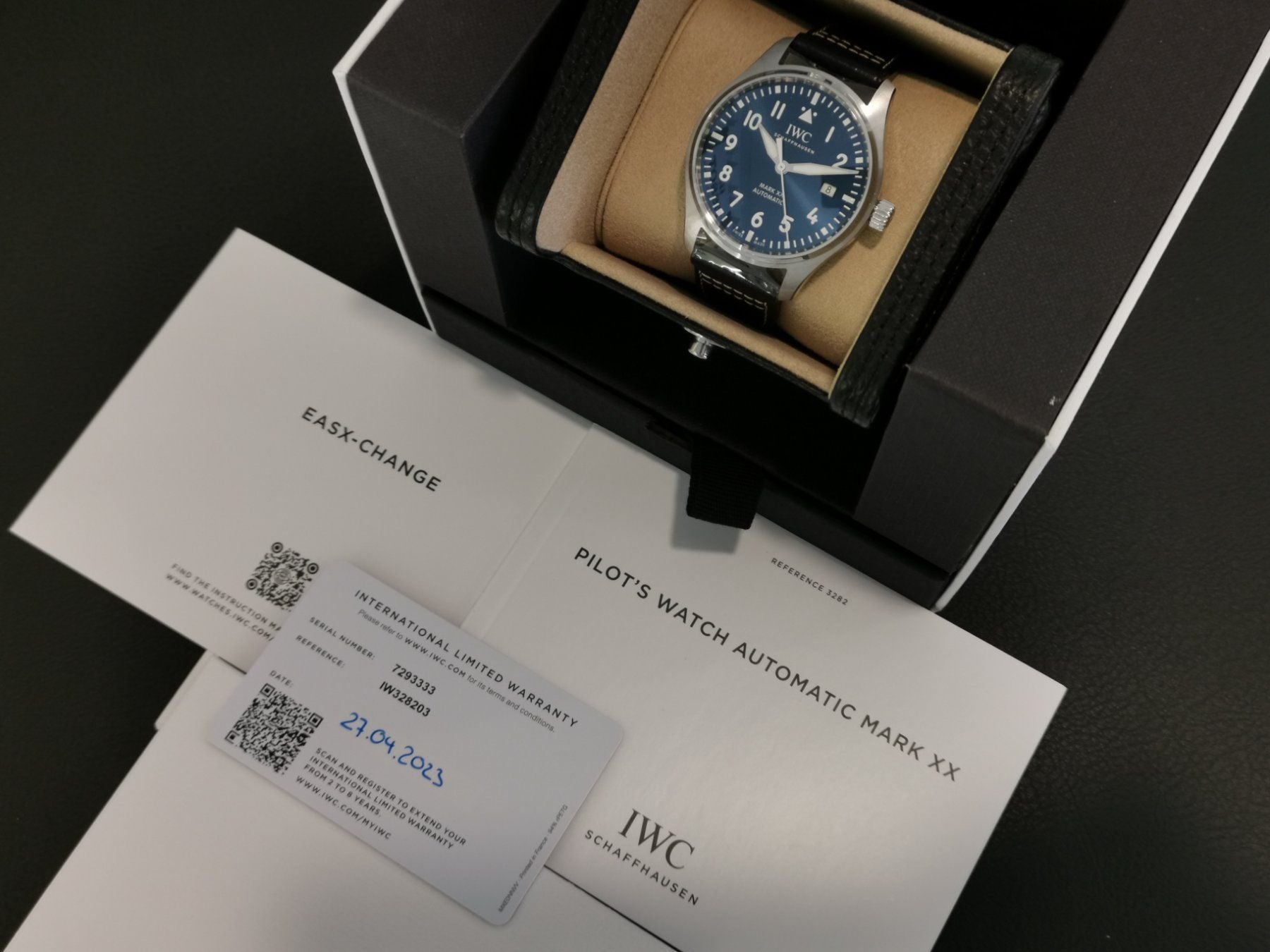 IWC pilot's watch Mark XX - IW328203