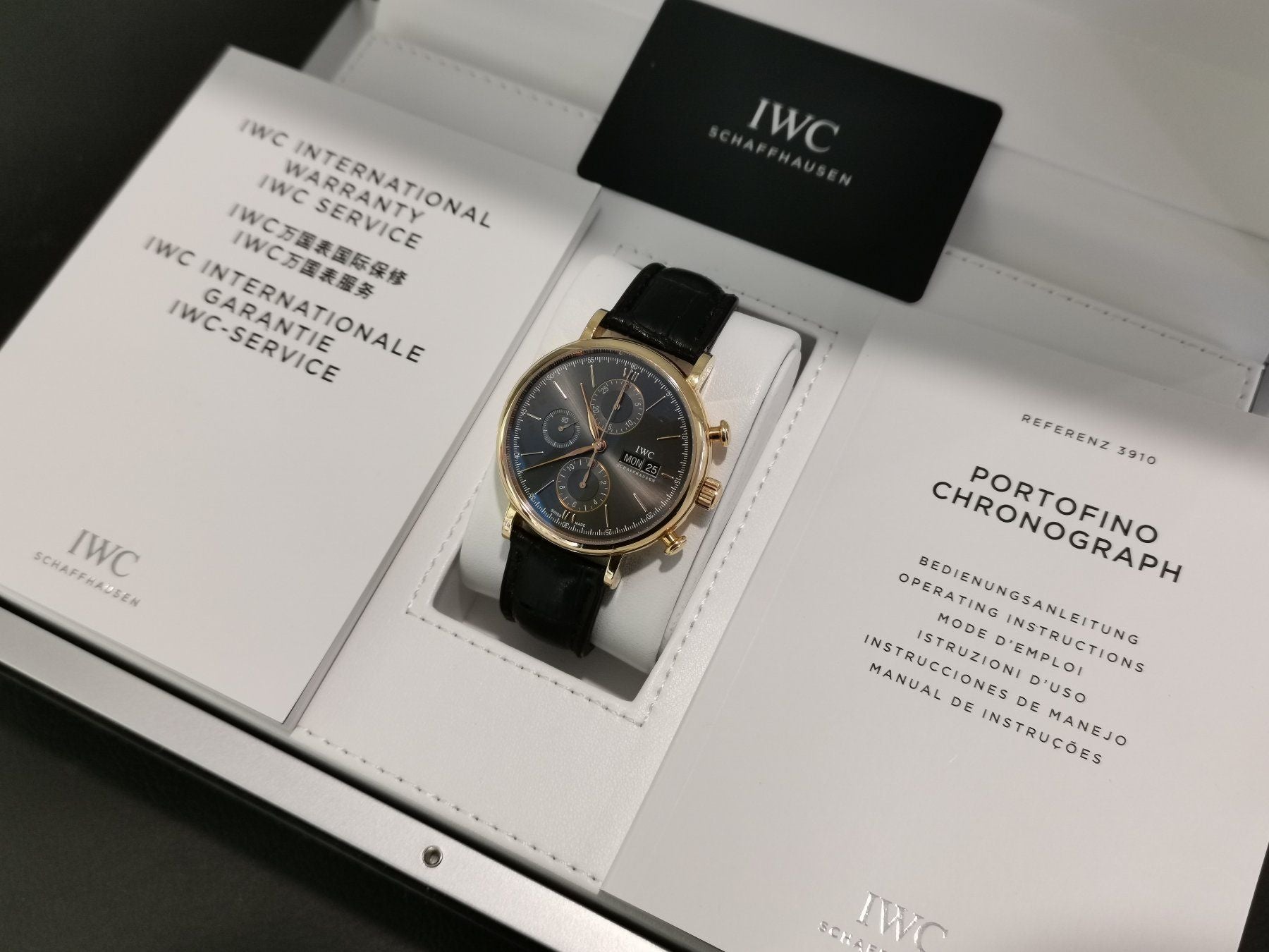 IWC Portofino Chronograph, 18K rose gold
