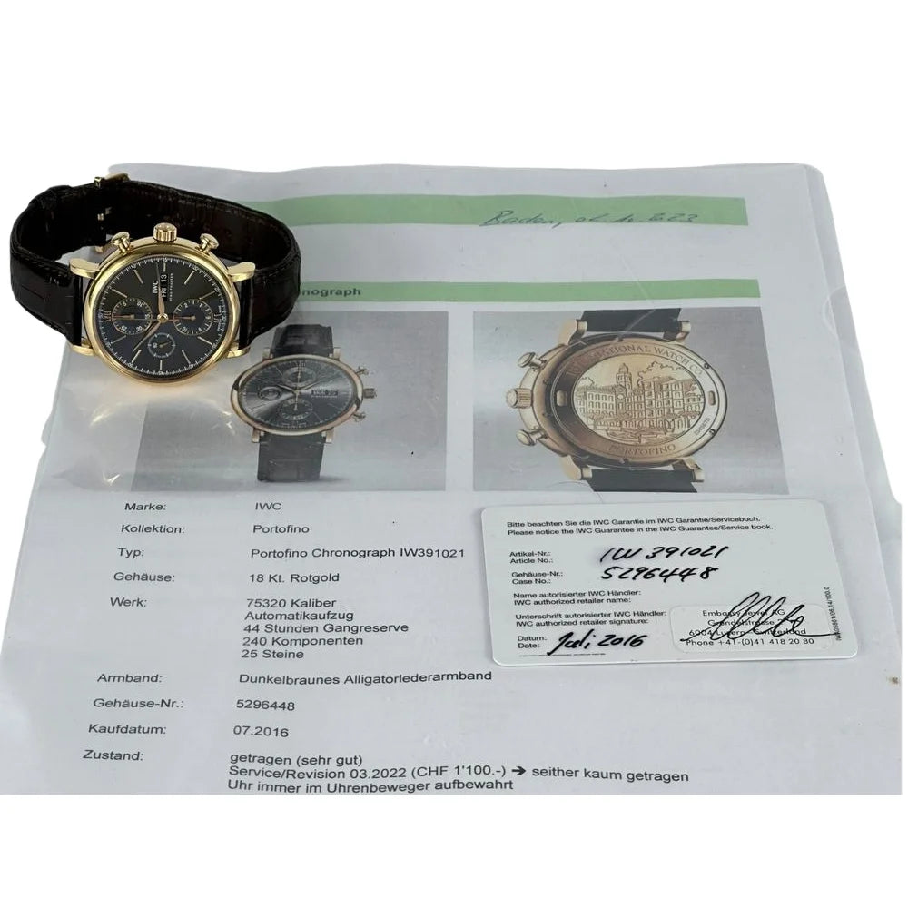 IWC Portofino Chronograph - IW391021