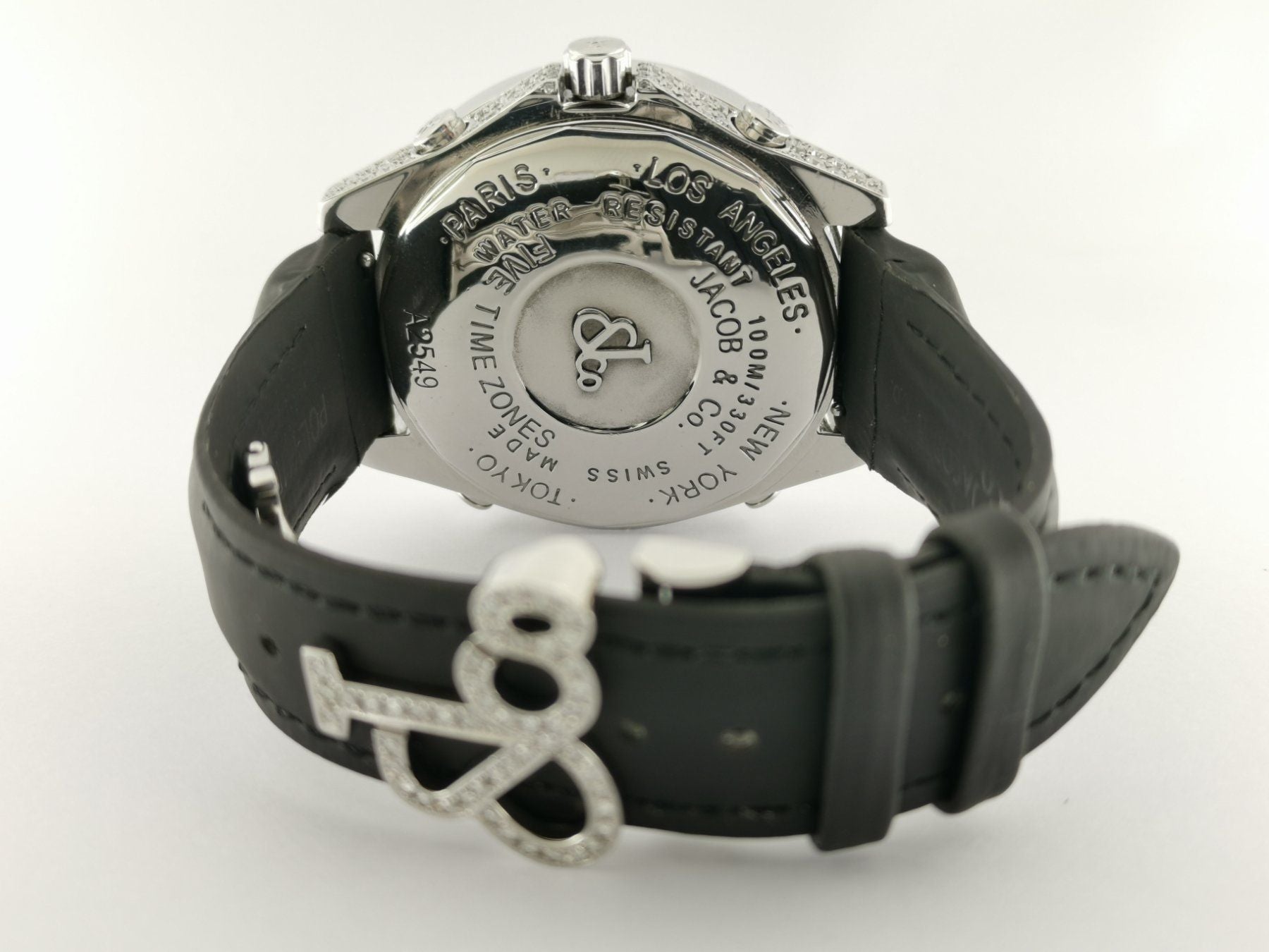 Jacob & Co. Five Time Zone Iced Out