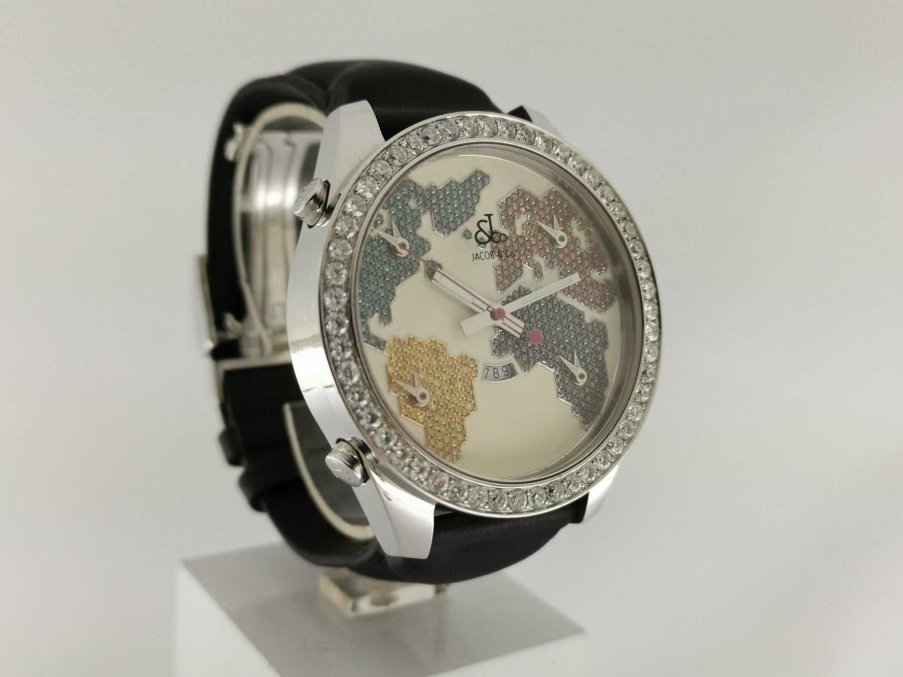 Jacob & Co. Five Time Zone with diamonds