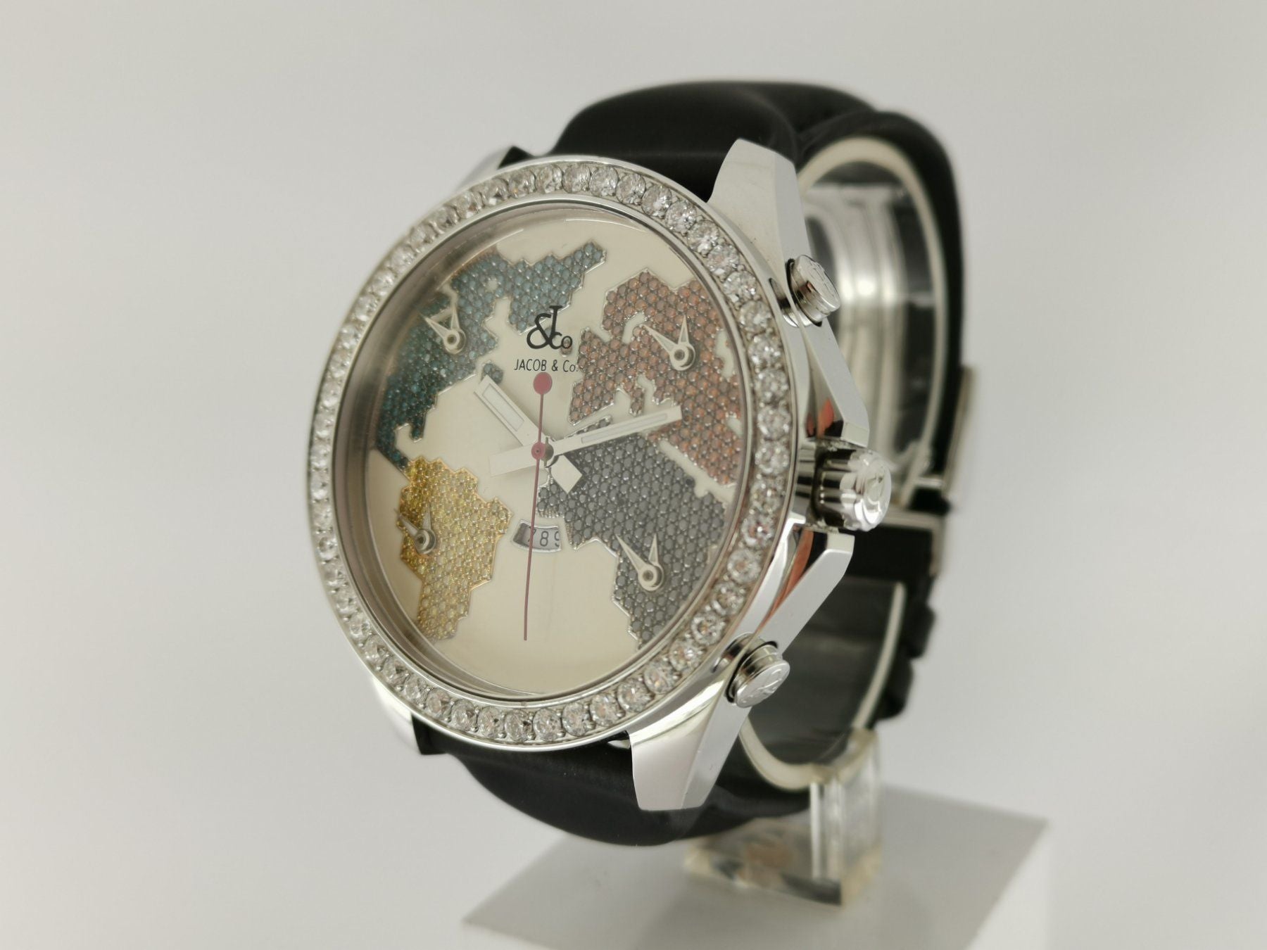 Jacob & Co. Five Time Zone with diamonds