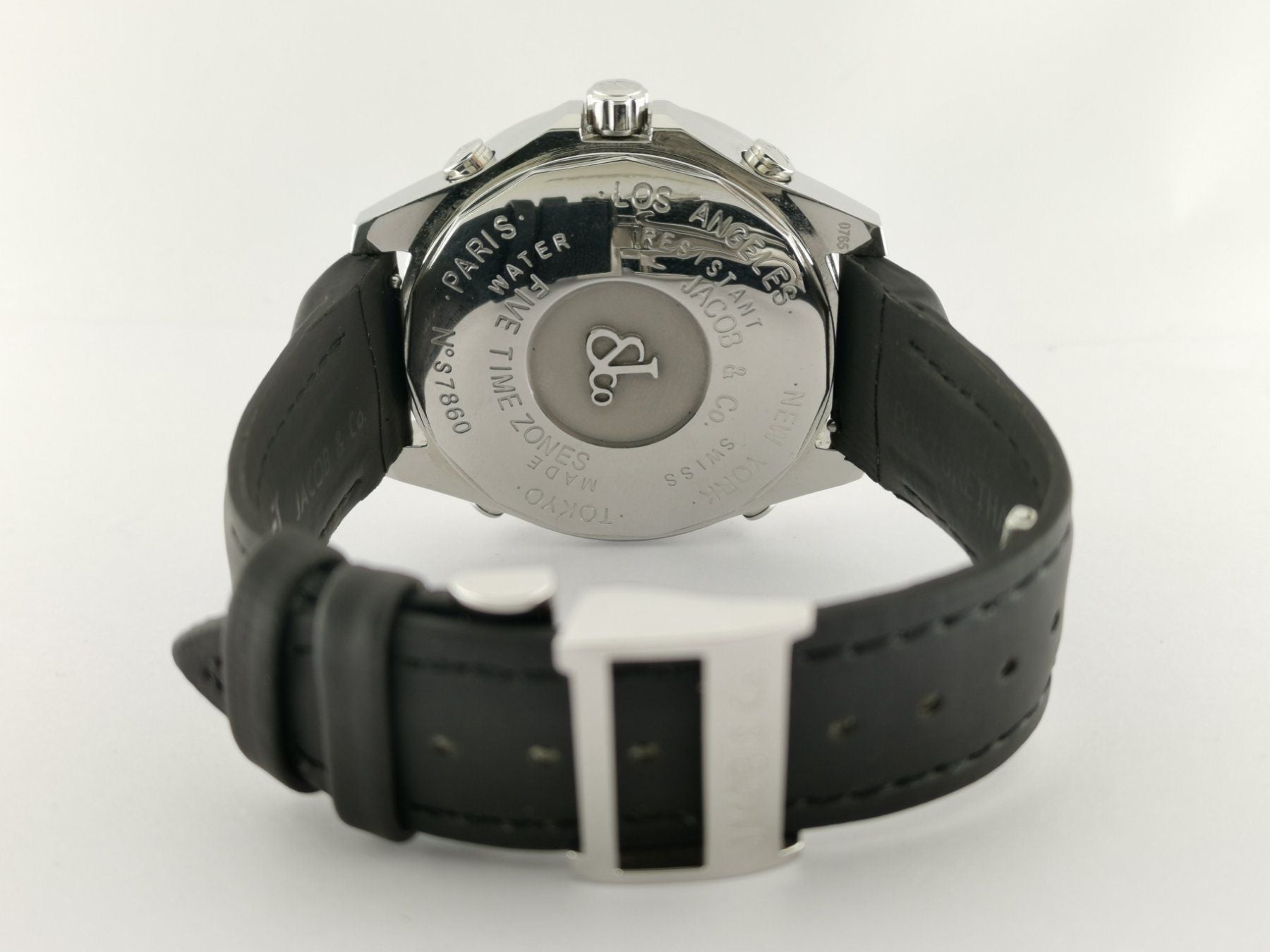 Jacob & Co. Five Time Zone with diamonds