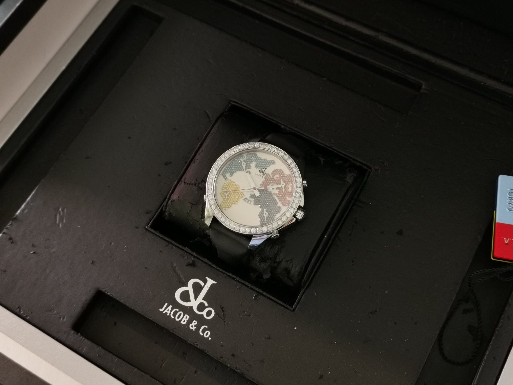 Jacob & Co. Five Time Zone with diamonds