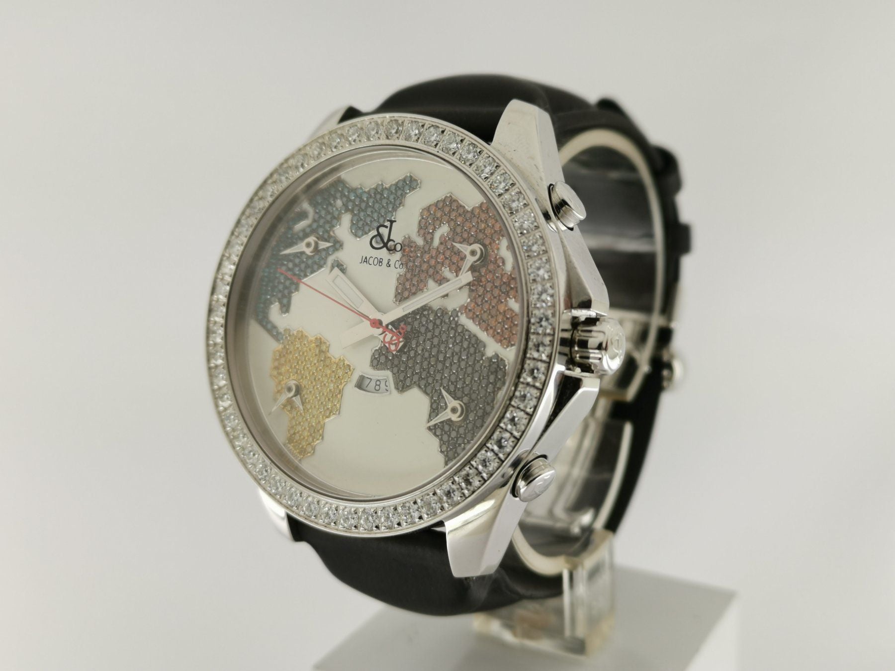 Jacob & Co. Five Time Zone World Is Yours Diamanten