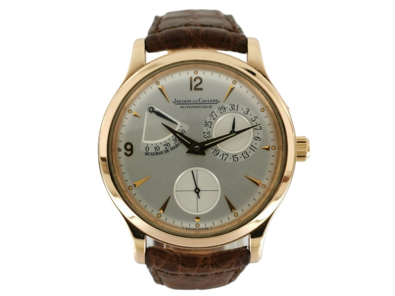 Jaeger LeCoultre Master Control 18K Ros gold