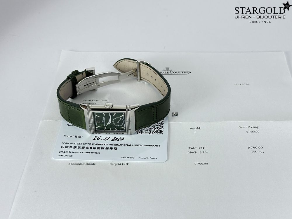 Jaeger-LeCoultre Reverso Tribute Monoface Small Seconds