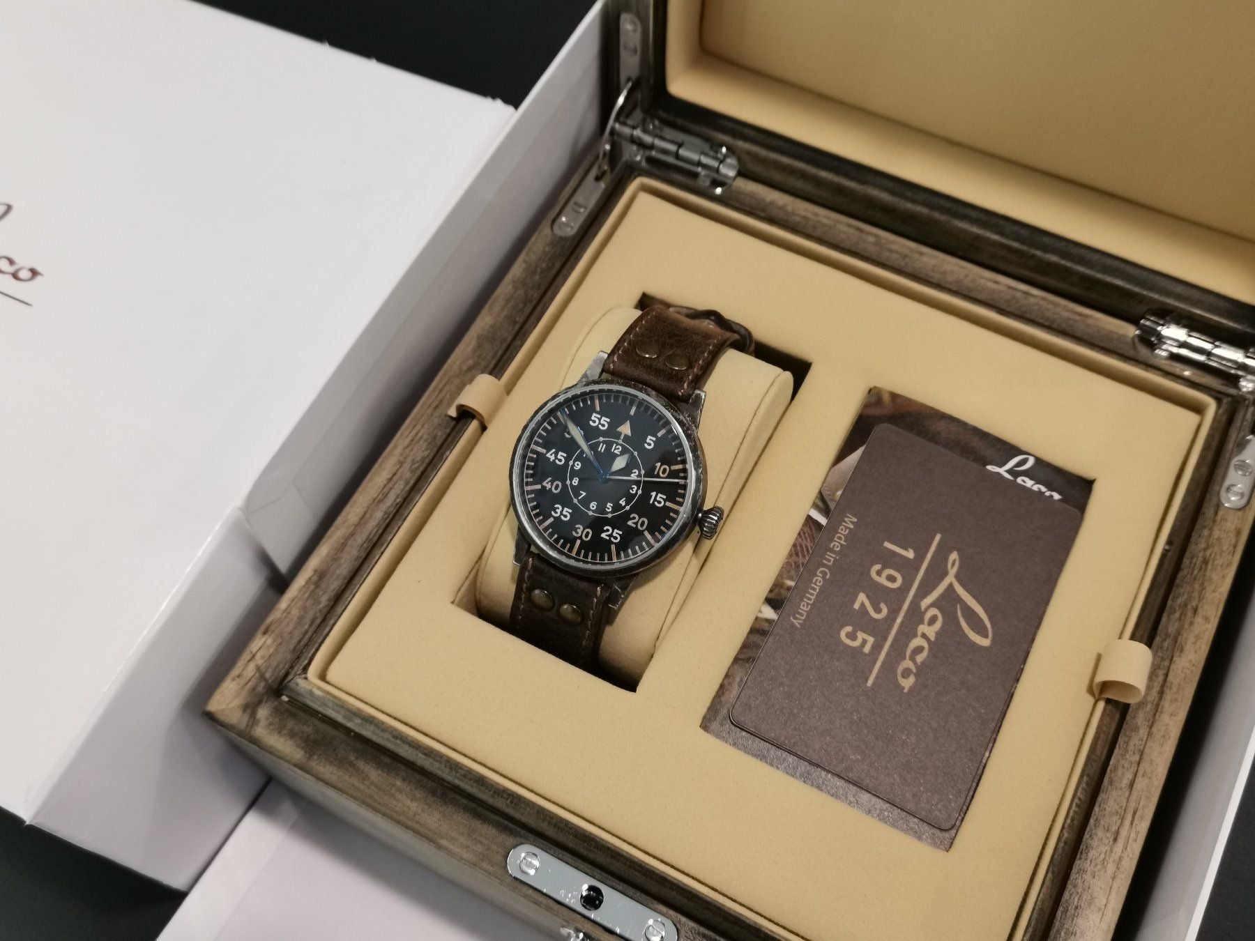 Laco Friedrichshafen automatic pilot's watch