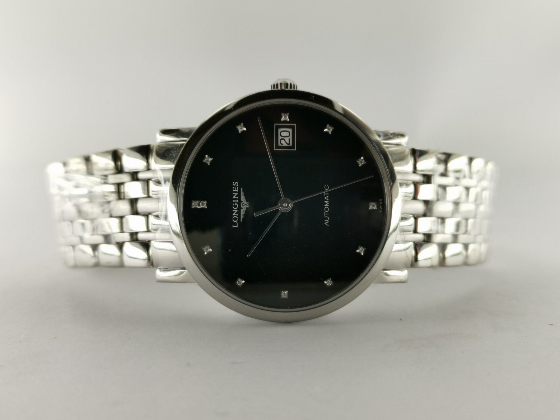 Longines Elegant Automatik mit Diamanten