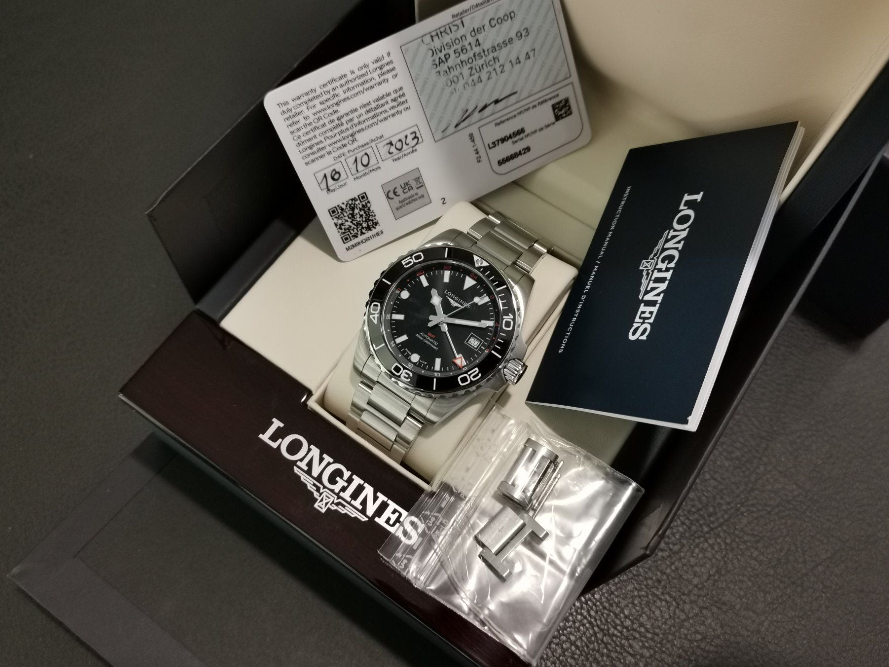 Longines HydroConquest GMT 41mm